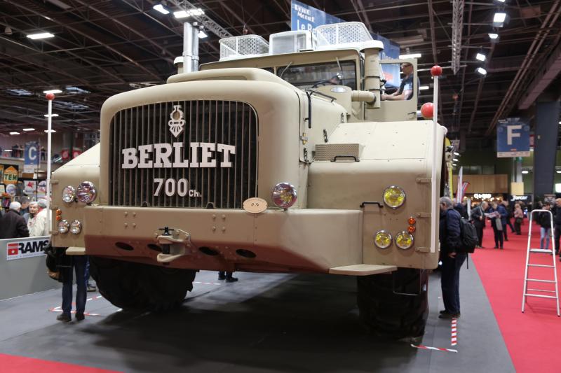 - Rétromobile 2019 | nos photos du camion Berliet T100